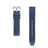 StrapXPro Curved End Rubber Strap for Seiko Monster (4th Gen) in CloudBurst Blue (20mm)