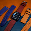 Dress Epsom Leather Strap in Burgundy (Apple Watch)