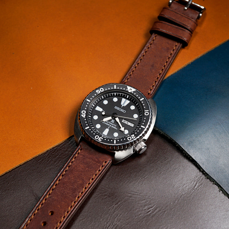 Signature Pueblo Leather Strap in Brown