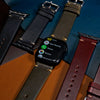 Vintage Horween Leather Strap in Chromexcel® Olive (Apple Watch)