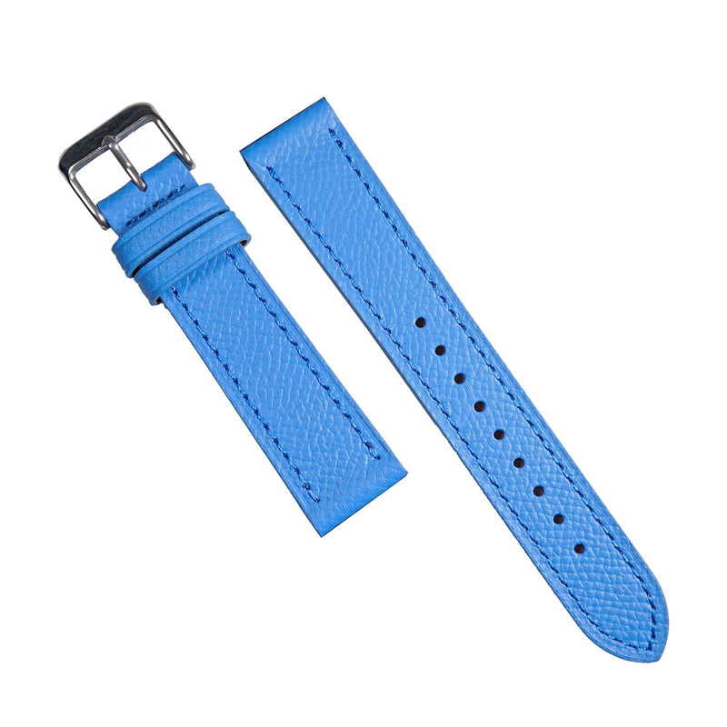 Dress Epsom Leather Strap in Blue