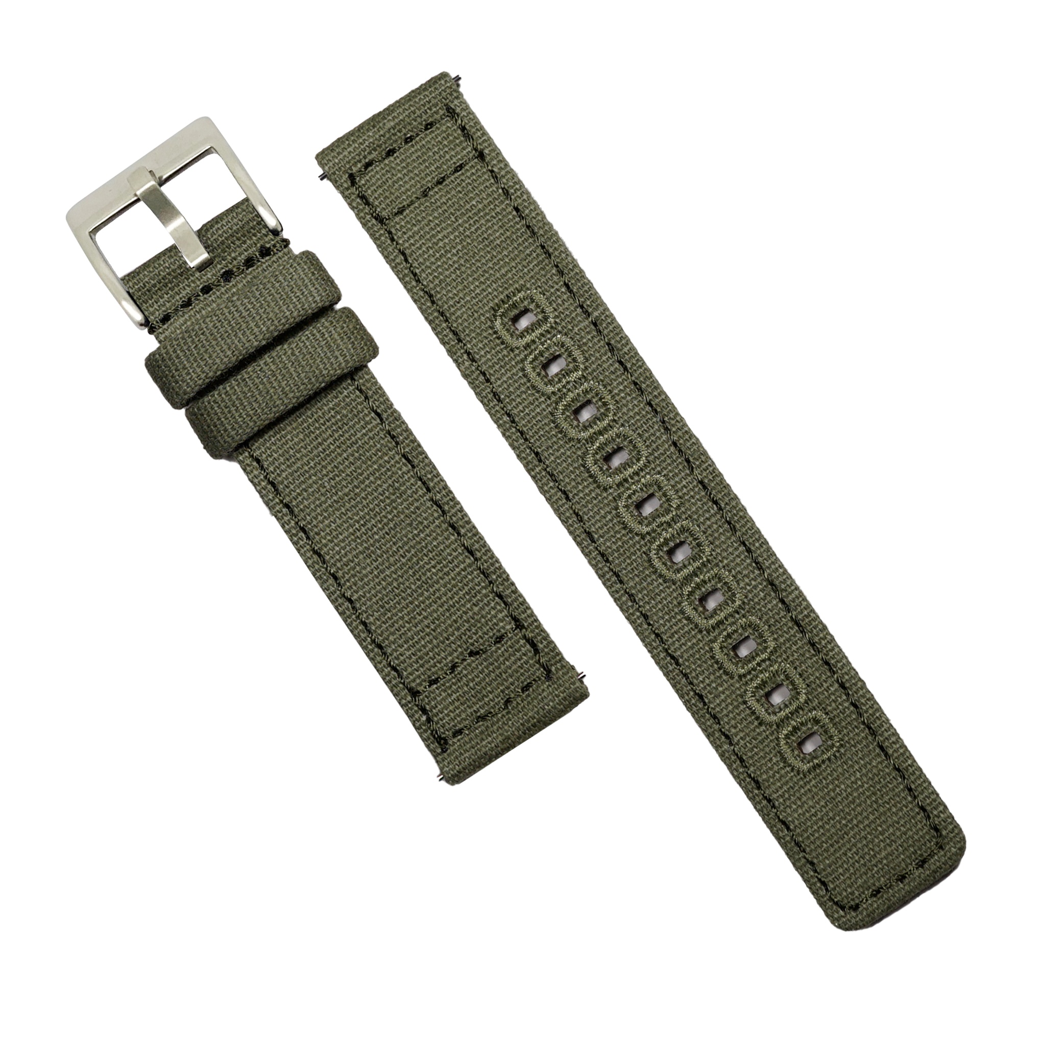 Quick release canvas watch strap online