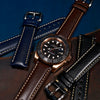 Quick Release Classic Leather Watch Strap in Brown