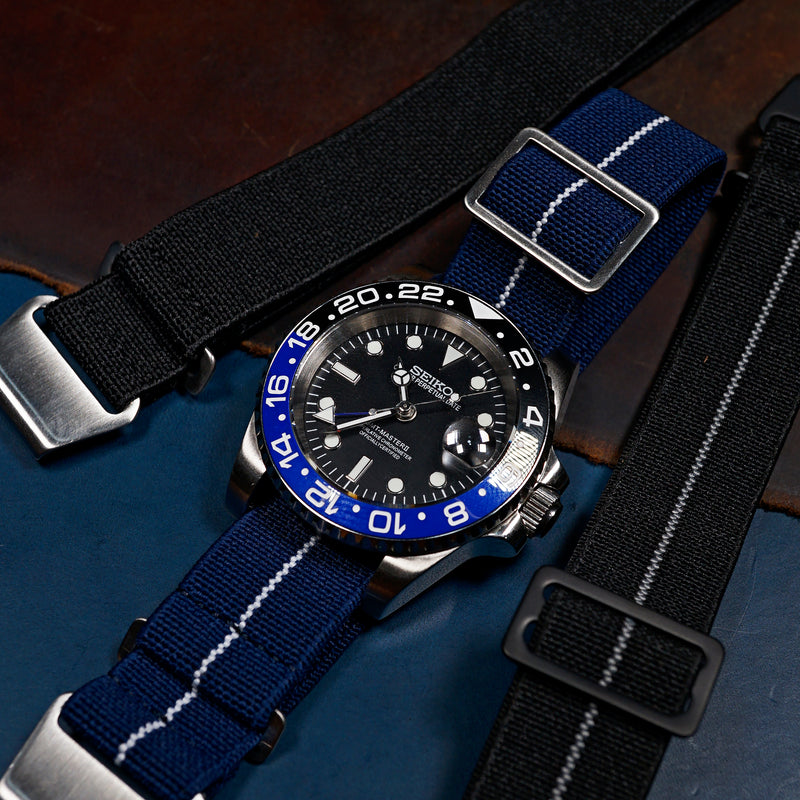 Marine Nationale Strap in Navy White