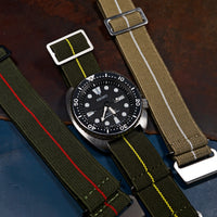 Marine Nationale Strap in Olive Yellow