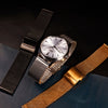 Premium Milanese Mesh Watch Strap in Silver