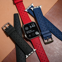 Tropic FKM Rubber Strap in Red (Apple Watch)