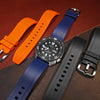 Flex Rubber Strap in Navy