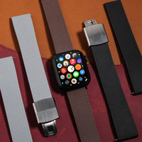 CTS Tropik FKM Rubber Strap in Brown (Apple Watch)