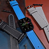 Dress Epsom Leather Strap in Blue (Apple Watch)