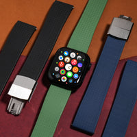 CTS Tropik FKM Rubber Strap in Olive (Apple Watch)