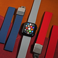 CTS Tropik FKM Rubber Strap in Grey (Apple Watch)