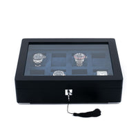 Monad Legacy Black Watch Box in Navy (8 Slots)