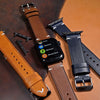 Vintage Buttero Leather Strap in Brown (Apple Watch)