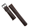 M3 Smooth Leather Watch Strap in Brown