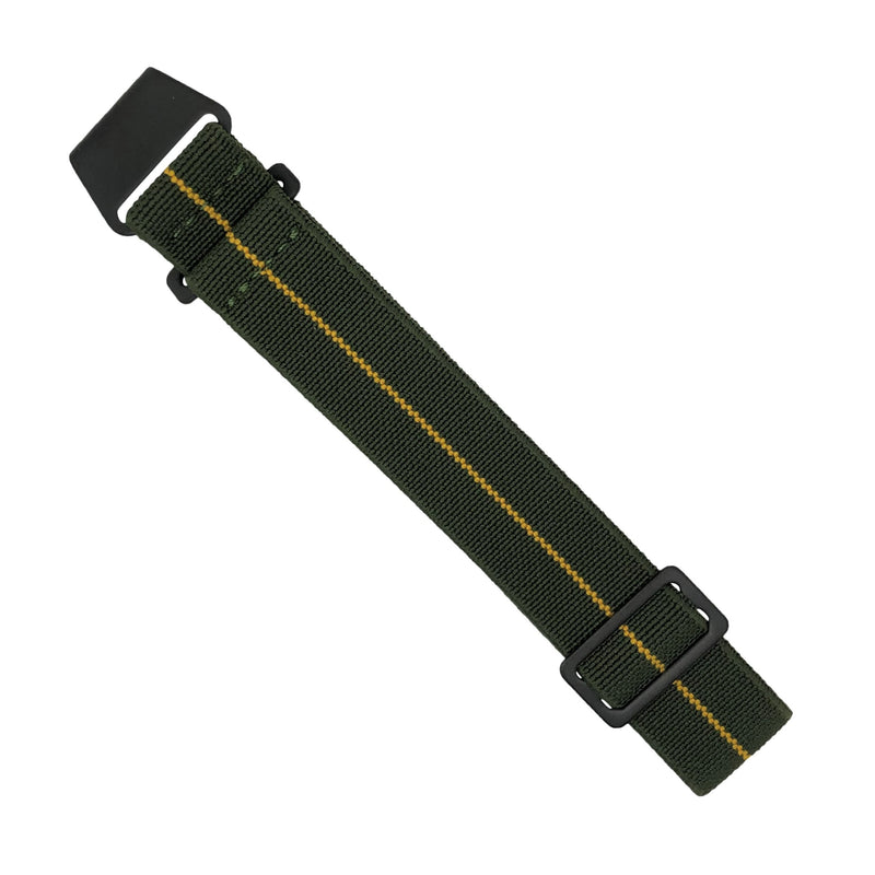 Marine Nationale Strap in Olive Yellow