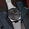 Dress Epsom Leather Strap in White (Tissot PRX 40mm)