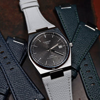 Dress Epsom Leather Strap in White (Tissot PRX 40mm)