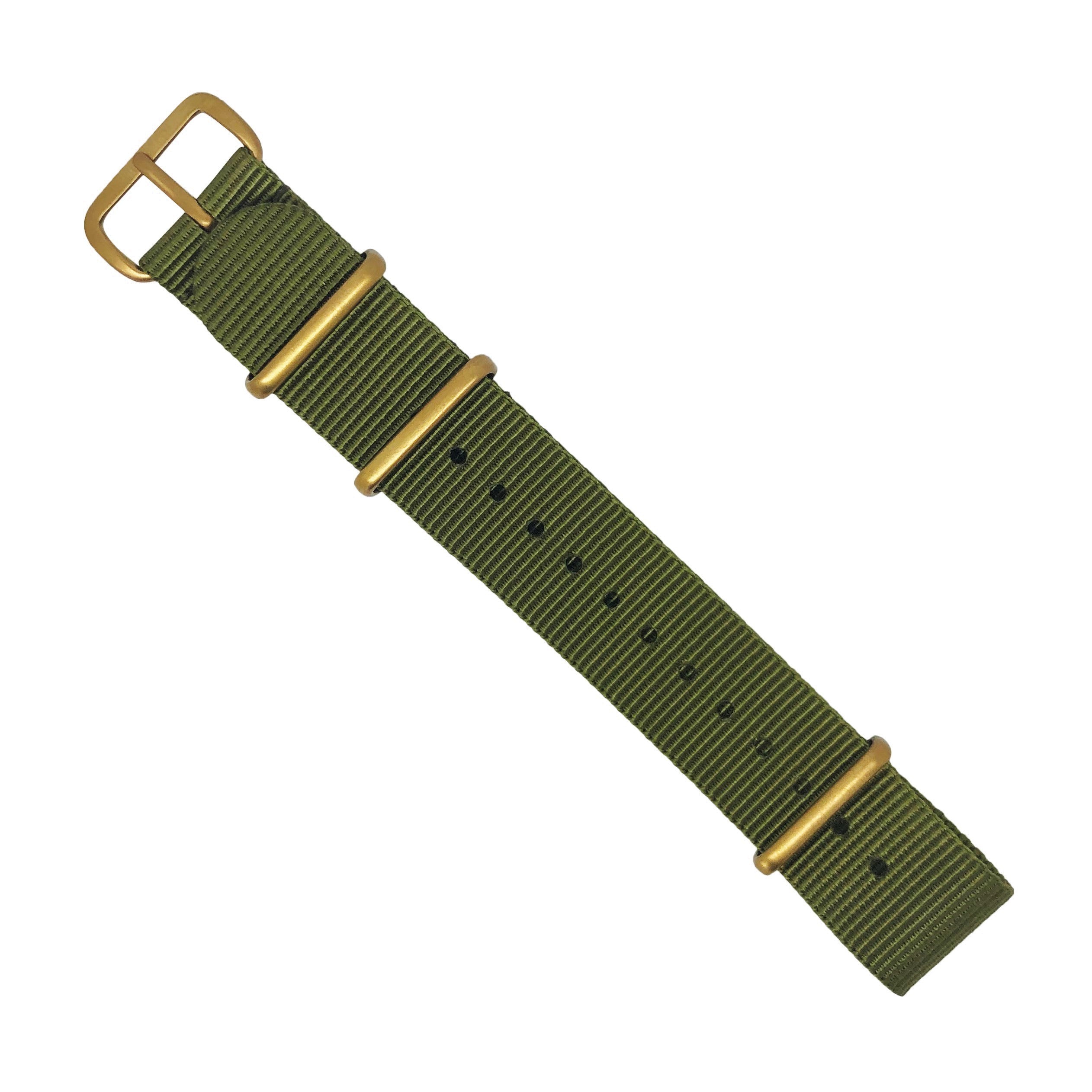 Nato strap bronze buckle sales