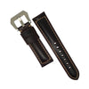 M2 Oil Waxed Leather Watch Strap in Brown