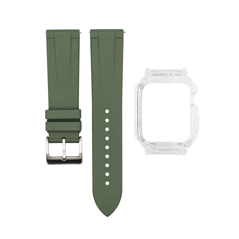 Apple Watch Rubber Mod Kit in Olive