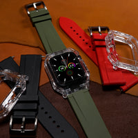 Apple Watch Rubber Mod Kit in Olive