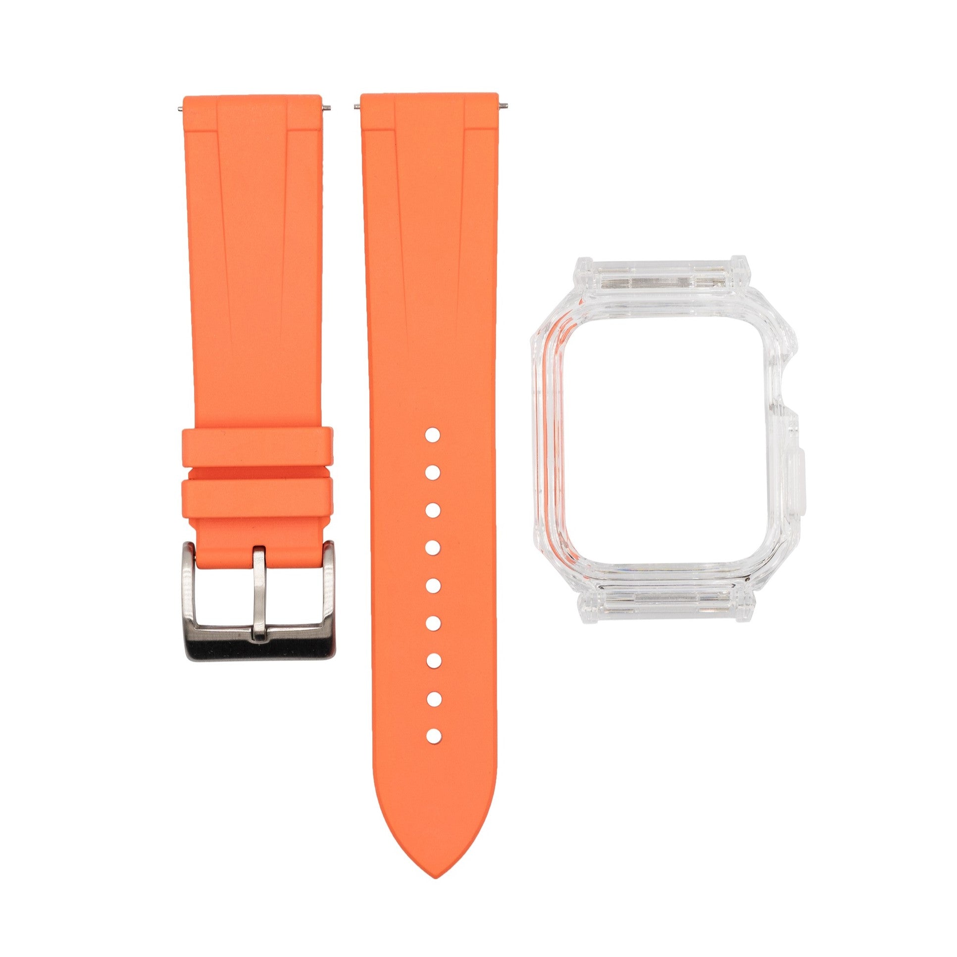 Apple Watch Rubber Mod Kit in Orange