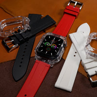 Apple Watch Rubber Mod Kit in Red