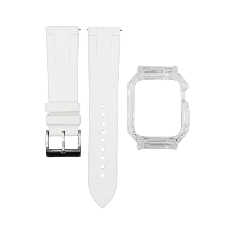 Apple Watch Rubber Mod Kit in White