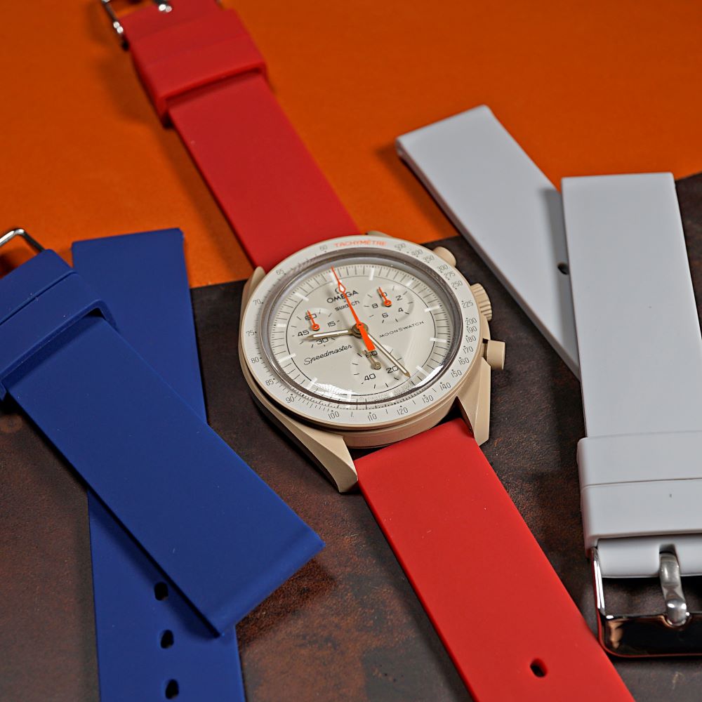 Basic Rubber Strap in Red