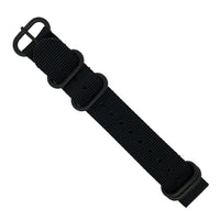 Heavy Duty Zulu Strap in Black