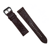 Ostrich Leather Watch Strap in Brown