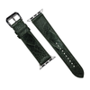 Ostrich Leather Watch Strap in Olive (Apple Watch)