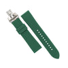 Silicone Rubber Strap w/ Butterfly Clasp in Green