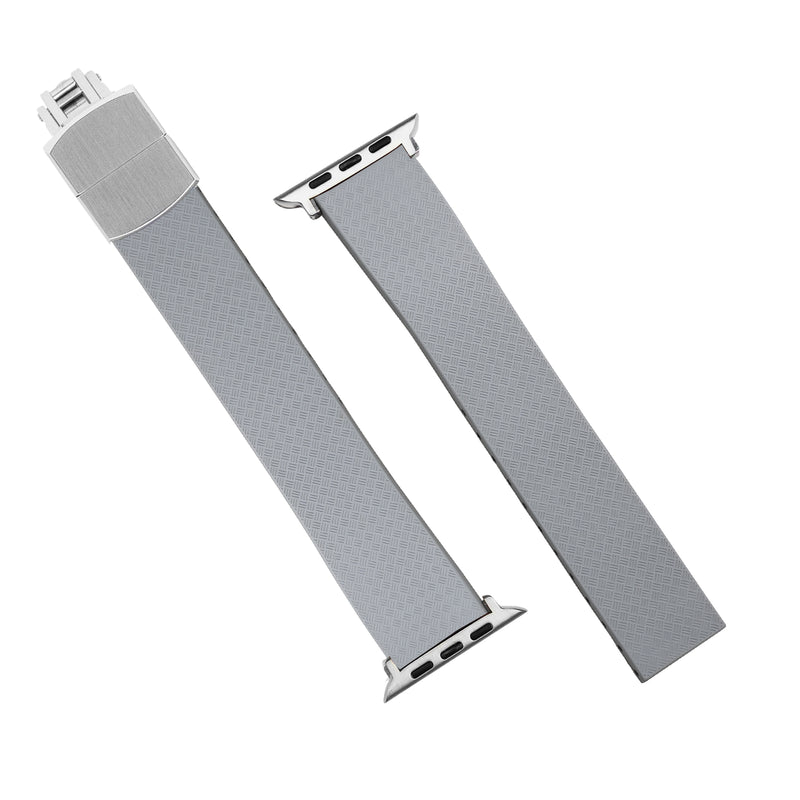CTS Tropik FKM Rubber Strap in Grey (Apple Watch)