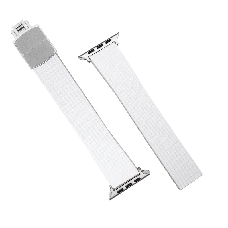 CTS Tropik FKM Rubber Strap in White (Apple Watch)