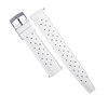 Tropic FKM Rubber Strap in White