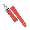 Curved End Rubber Strap for Tudor Black Bay 41/GMT/Chrono in Red (22mm)