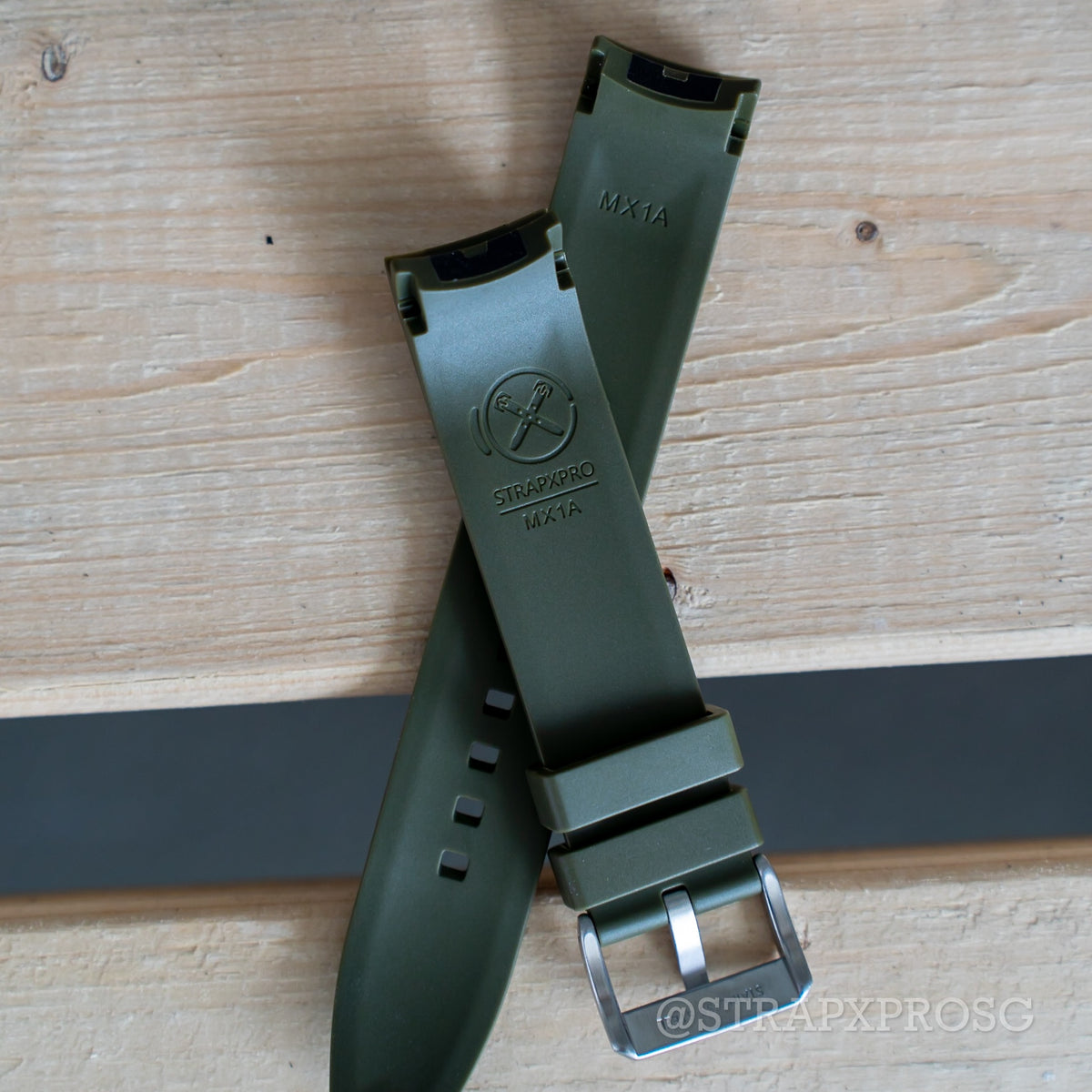 StrapXPro Rubber Watch Strap for New Seiko Monster 4th Gen