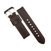 Ammo Horween Leather Strap in Chromexcel® Brown
