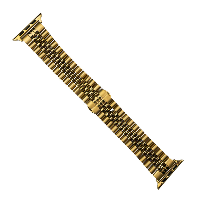 Jubilee Metal Strap in Yellow Gold (Apple Watch)