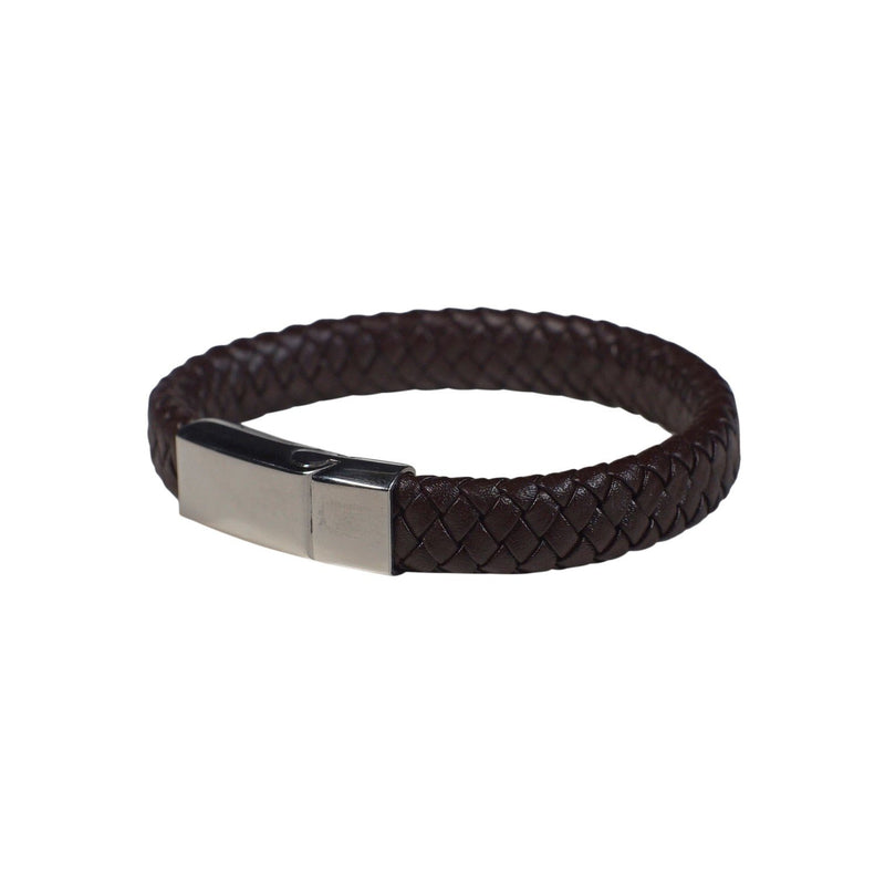 Chester Leather Bracelet in Brown - Nomad watch Works