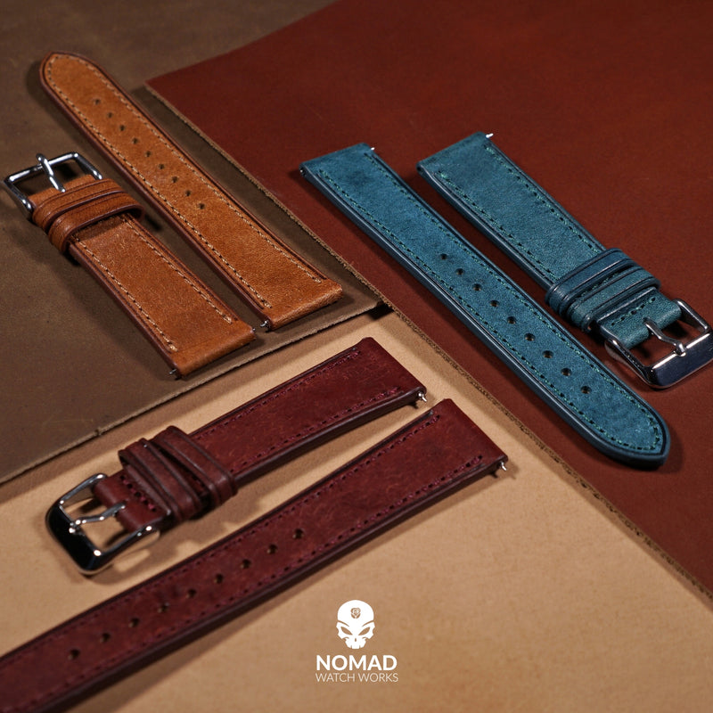 Signature Pueblo Leather Strap in Cognac