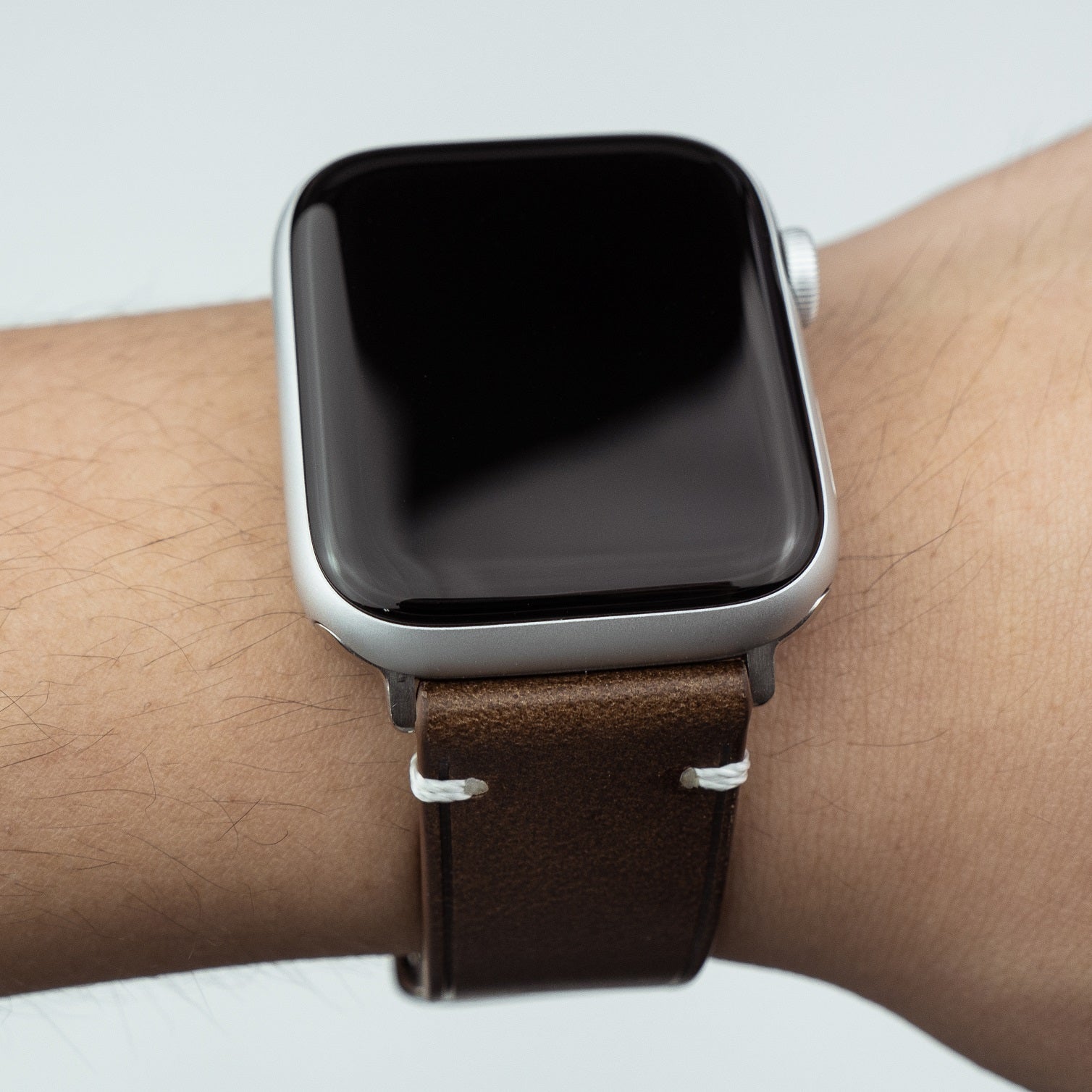 Vintage Buttero Leather Strap in Brown (Apple Watch)
