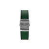 StrapXPro Curved End Rubber Strap for Seiko SKX/5KX in Green/Black (22mm)