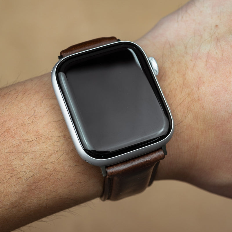Classic Horween Leather Strap in Chromexcel® Brown (Apple Watch)
