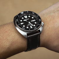 Classic Horween Leather Strap in Chromexcel® Black