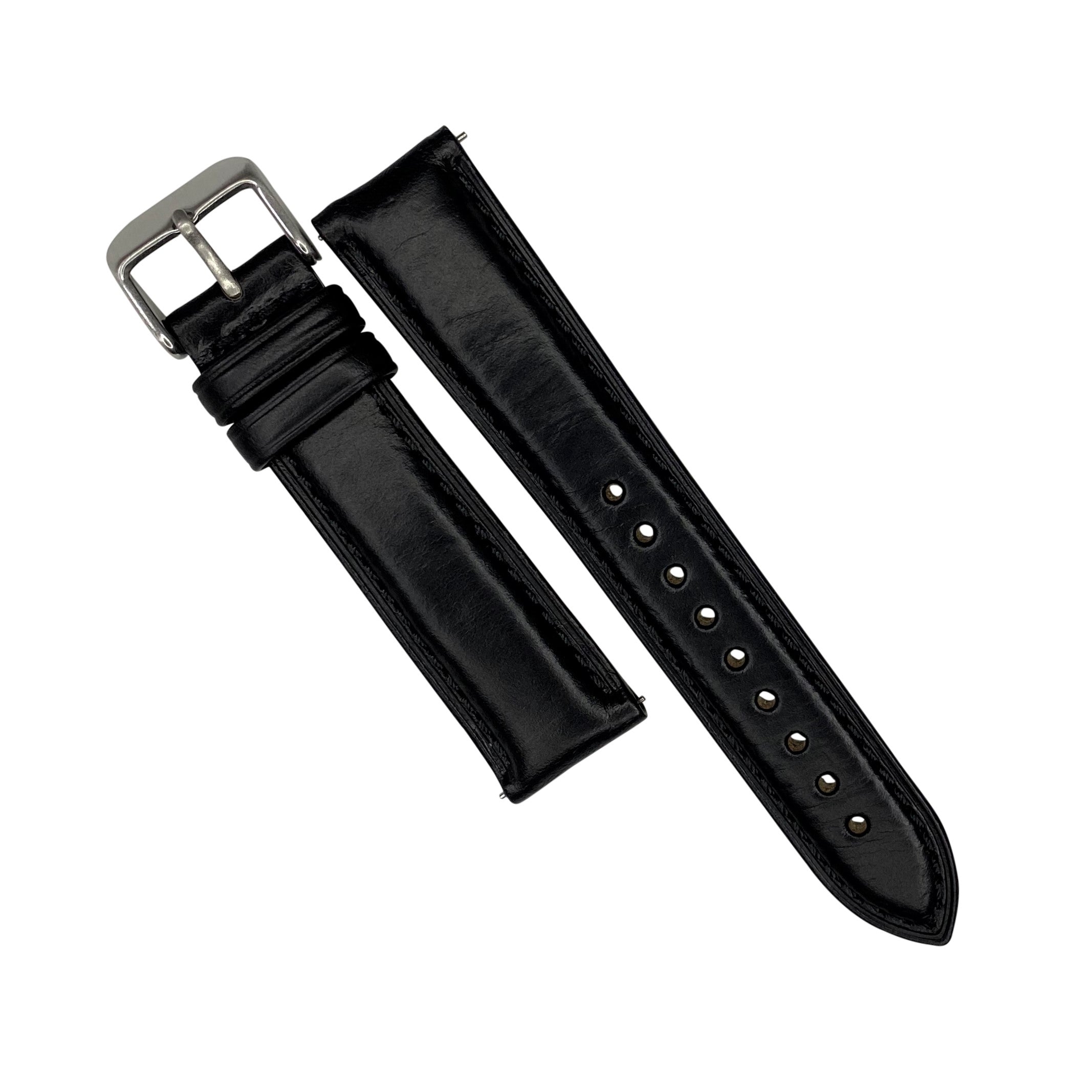 Classic Horween Leather Strap in Chromexcel® Black