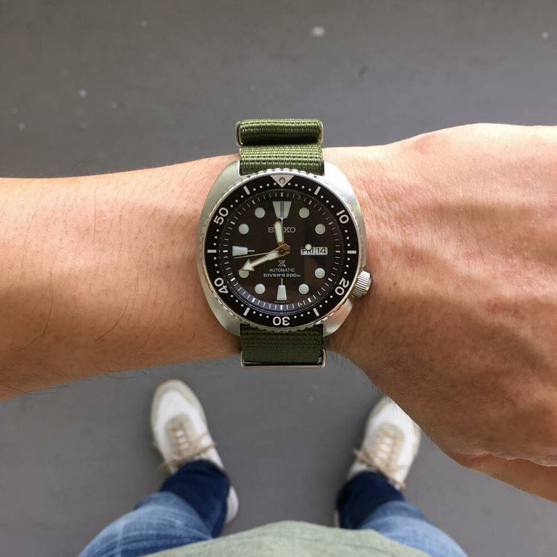 Premium Nato Strap in Olive