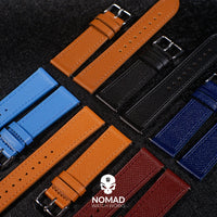 Dress Epsom Leather Strap in Blue